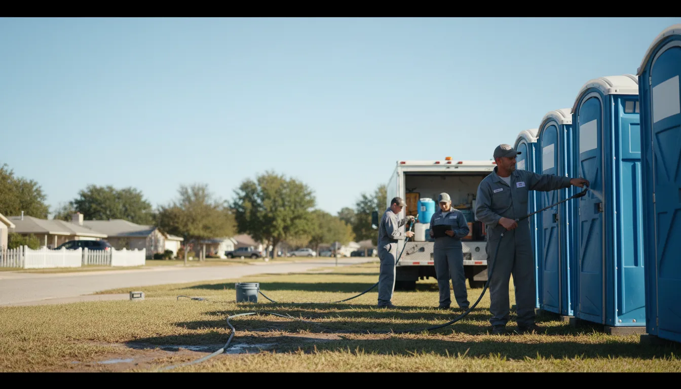 Long-Term Portable Toilet Rental in Krebs, OK near me